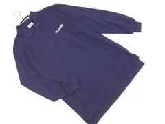 ellesse エレッセ 長袖 ポロシャツ sizeL/紺 ■◇ メンズ