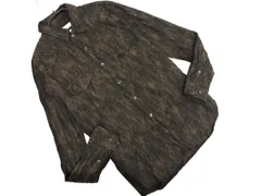 HIGH STREET ハイストリート 総柄 長袖 シャツ sizeS/カーキ ■◇ メンズのサムネイル