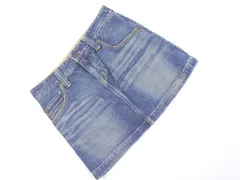 LEVI'S リーバイス USED加工 ミニ デニムスカート sizeXS/インディゴ ■◇ レディース