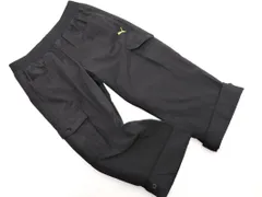 PUMA プーマ ナイロン ロゴ刺繍 クロップド パンツ sizeL/黒 ■◇ レディース