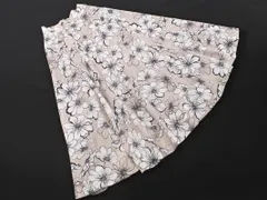 新品 PROPORTION プロポーション ボディドレッシング 花柄 ロング フレア スカート sizeS/ベージュ ■◇ レディースのサムネイル