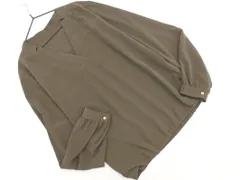 anatelier アナトリエ Vネック ブラウス シャツ size38/カーキ ■◇ レディースのサムネイル