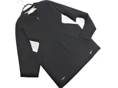 NIKE ナイキ 切替 長袖 トレーニングウェア カットソー sizeM/黒ｘグレー ■◇ メンズ