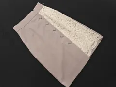 PROPORTION プロポーション ボディドレッシング レース 切替 スカート size3/ベージュ ■◇ レディースのサムネイル