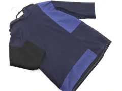 COMME CA ISM コムサイズム 切替 プルオーバー パーカー sizeM/紺 ■◇ メンズ