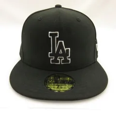ニューエラ NEW ERA キャップ 59FIFTY ロサンゼルスドジャース ブラック 7 1/4