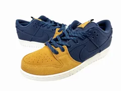 ナイキ NIKE SB DUNK LOW Desert Ochre and Midnight Navy ダンク ロー デザートオークル アンド ミッドナイトネイビー DZ6775-400 27 ブラウン ネイビー ブランド古着ベクトル 中古▲■260420