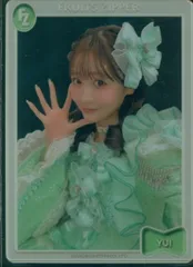FRUITS ZIPPER リボンファー衣装 costume edition 櫻井優衣 クリアトレーディングカード 2