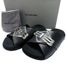 バレンシアガ BALENCIAGA サンセットフラット サンダル - メルカリ