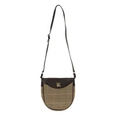 Burberry's バーバリーズ ビンテージ ノバチェックショルダーバッグ  カーキ系