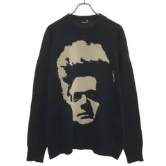CHRISTIAN DADA クリスチャンダダ 18AW ビッグフェイスジャガードニットセーター CDM-18W0806 ブラック Fのサムネイル