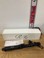 ReFa カールヘアアイロン 38mm ブラック 箱、証明書付き - メルカリ
