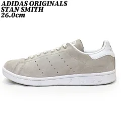 【クーポン】スニーカー シューズ  アディダス オリジナルス スタンスミス ベージュ スウェード 26.0cm ADIDAS ORIGINALS STAN SMITH 正規品 FV1091 正規品 中古 古着 ブランド 匿名配送