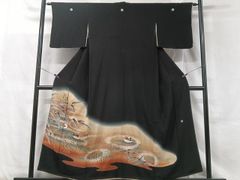 平和屋着物●人間国宝　小川善三郎　本場筑前博多献上織　八寸名古屋帯　草木染　正絹　逸品　CABG6108hy 平和屋着物○人間国宝 小川善三郎 本場筑前博多献上織 八寸名古屋帯