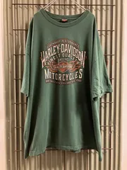 Old HARLEY-DAVIDSON PrintT-Shirt ハーレーダビッドソン　プリントカットソー　Tシャツ　メキシコ製　アメカジ　y2K TOKYO 新宿　古着　Vintage ビンテージ　ヴィンテージ
