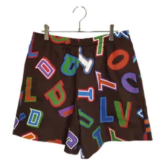 LOUIS VUITTON ルイ・ヴィトン × NBA レター ショーツ ショート ハーフ パンツ RM212M ES9 HLP26W S ブラウンのサムネイル