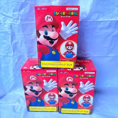 スーパーマリオ　ビッグアクションフィギュア　マリオ　3個