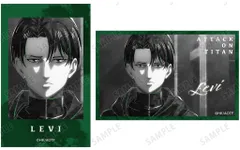 【中古】キャラカード リヴァイ Ani-Art BLACK LABEL 第2弾 イラストカード2枚セット 「TVアニメ 進撃の巨人」