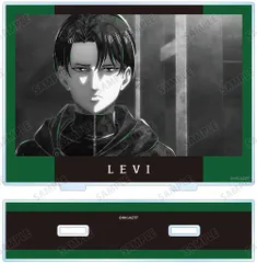 【中古】アクリルスタンド・アクリルパネル リヴァイ Ani-Art BLACK LABEL 第2弾 BIGアクリルスタンド 「TVアニメ 進撃の巨人」