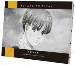 [중고] 캔버스 보드 캔버스 아트 알민 알레르트 Ani-Art BLACK LABEL 제2탄 F0호 캔버스 보드 [TV 애니메이션 진격의 거인]