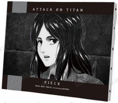 [중고] 캔버스 보드 캔버스 아트 피크 핑거 Ani-Art BLACK LABEL 제2탄 F0호 캔버스 보드 [TV 애니메이션 진격의 거인]