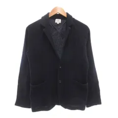 B&Y ユナイテッドアローズ BEAUTY&YOUTH ビューティー&ユース テーラードジャケット ウール M 紺 ネイビー 背抜き シングル 1228-105-0377 /AE ■GY53