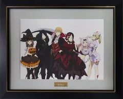 【中古】原画イラストボード 付属品付)かぐや様は告らせたい?～天才たちの恋愛頭脳戦～ 描き下ろしイラスト 集合 ハロウィンver. キャラファイングラフ