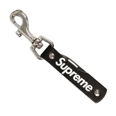 SUPREME シュプリーム LEATHER CLIP KNIFE  キーホルダー ブラック 正規品 / 50635のサムネイル