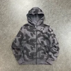 Jordan Brand Hoodie ジョーダンブランド スウェット パーカー ジップフーディー ジャケット 迷彩柄 カモフラ グレーのサムネイル