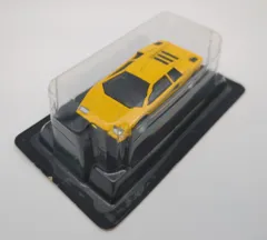 京商 1/64ランボルギーニ ミニカーコレクション Countach LP400(イエロー)