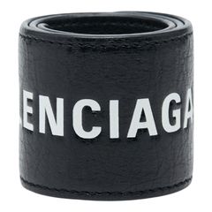 BALENCIAGA バレンシアガ レザー バングル ブレスレット - メルカリ