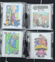 【新品】ドラゴンボールスーパーカードゲーム　オフィシャルカードスリーブ　４種セット R4-55