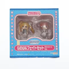 ねんどろいどぷち なのは&フェイトセット ラストシーンVer. 魔法少女リリカルなのは The MOVIE 1st 完成品 可動フィギュア グッドスマイルカンパニー