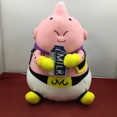 未使用品 バンダイ プライズ めちゃもふぐっとぬいぐるみ ドラゴンボールZ 魔人ブウ ミルクのほうがうまいぞ 送料込み