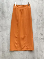 N. Natural Beauty Basic* エヌ ナチュラルビューティーベーシック* サイドスリットナロー スカート sizeM/オレンジ ■◇レディース