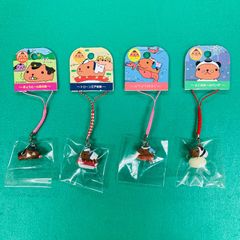 [신품 미사용품] [4 점 세트] 카피바라 씨 뿌리 붙은 교토 ~ 쿄 교 여행 토론 ~ 에도 마에 스시 피치 피치 벚꽃 새우 요코하마 ~ 판다 (주) 에이치 · 앤 · 어소시에이츠 당지 한정 키홀더 스트랩 ①