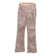 ミセスジーナ Mrs.Jeana デニムパンツ ジーンズ ブーツカット 58 紫 パープル /JS ■GY60