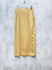 green label relaxing グリーンレーベルリラクシング ユナイテッドアローズ Iライン ロング タイト スカート size38/マスタード ■◇レディース