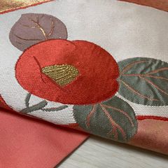 お仕立て上がり名古屋帯 新品未使用品 正絹 西陣織 No.407 - メルカリ