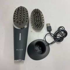 美品】ミテス 毛穴吸引器 カメラ搭載 美顔器 スマホ連動 ダークグレー 