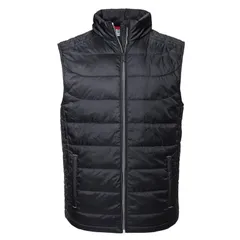 【送料無料】 ラッセルアスレチック レディース ジャケット・ブルゾン アウター Russell Mens Nano Padded Body Warmer Black