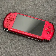 【NPA】ジャンク SONY PlayStation Portable PSP-3000 レッド 赤