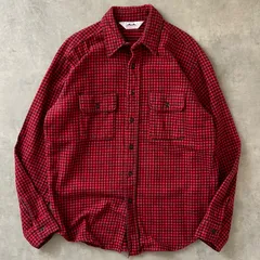 80s DAKOTA heavy flannel shirt ダコタ ギンガムチェック ネルシャツのサムネイル