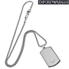 EMPORIO ARMANI】十字架 クロスネックレス シルバー y2k - メルカリ