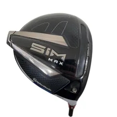 【中古】 テーラーメイド SIM MAX  9° ドライバー DR リシャフト (フレックスその他) メンズ 男性用 右利き 右用 Cランク ゴルフクラブ