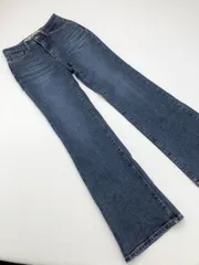 BLACKUP ブラックアップ ワイド デニムパンツ sizeSHORT-M/青 ■◇レディース