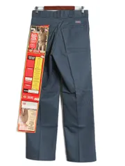 【お得なクーポン配布中!】 デッドストック 90s USA製 ディッキーズ 874 チノ ワーク パンツ メンズ 31 31 新品 未使用 オールド スラックス チノパン ストレート 青灰