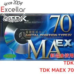 [bn:13] TDK　カセットテープ メタル MAEX-70　70分のサムネイル