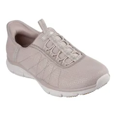 スケッチャーズ レディース シューズ サンダル Skechers Hands Free SlipinsR Brilliant Womenshoes Taupe トープ