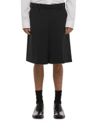 ヘルムート ラング メンズ ボトムス ハーフパンツ・ショーツ リラックスフィット ショートパンツ Helmut Lang Relaxed Fit Shorts Black ブラックのサムネイル
